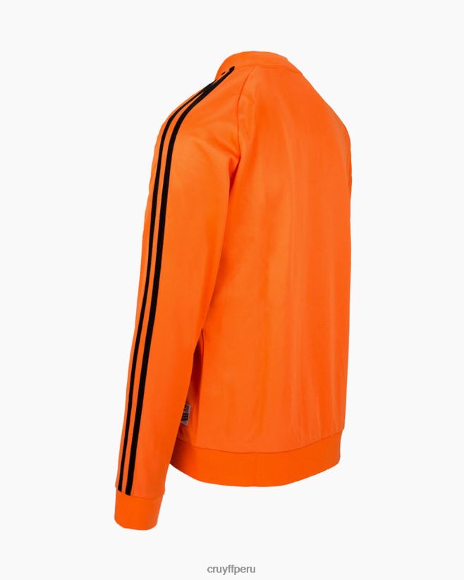 educación física Cruyff sudadera copa del mundo 1974 naranja 42TR20868 hombres chaqueta