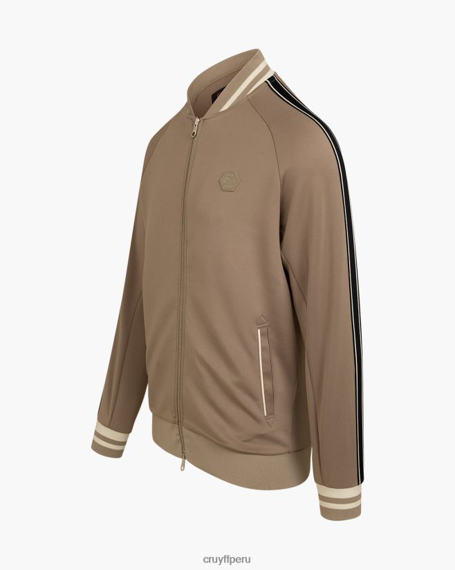 educación física Cruyff sudadera de buceo santino sabbia scuro 42TR20481 hombres chaqueta