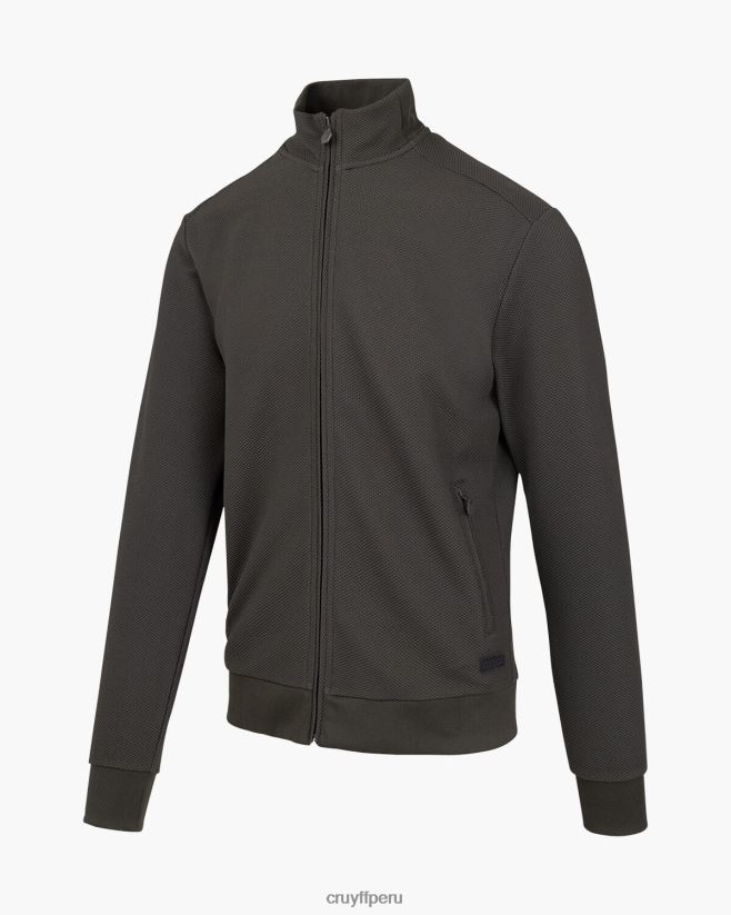 educación física Cruyff sudadera santiago verde 42TR20712 hombres chaqueta