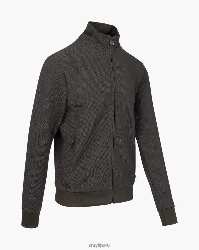 educación física Cruyff sudadera santiago verde 42TR20712 hombres chaqueta