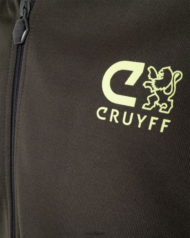 educación física Cruyff top de chándal alvaro verde amarillo 42TR20932 hombres chaqueta