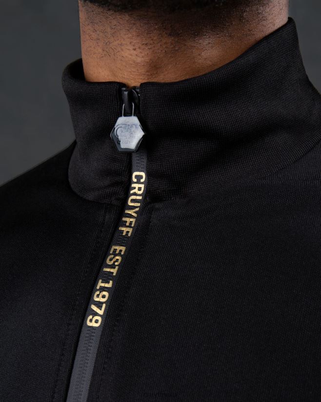 educación física Cruyff top de chándal enzo negro 42TR20928 hombres chaqueta