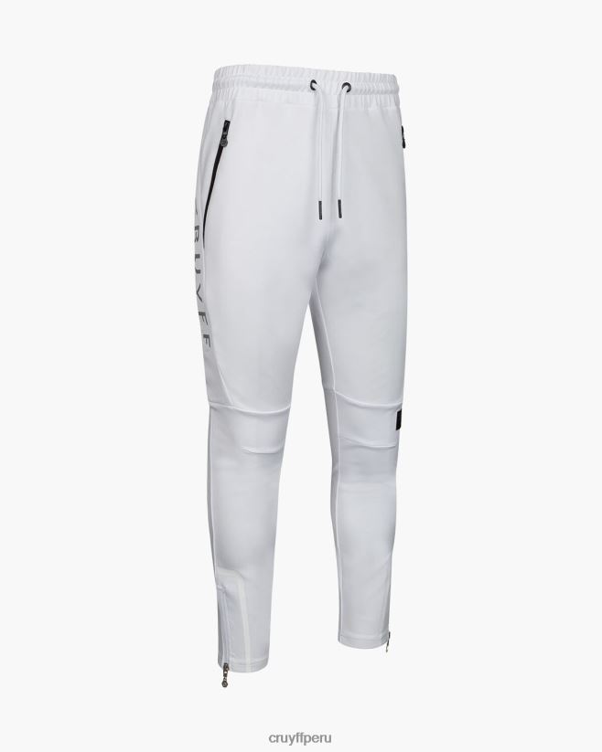 educación física Cruyff Pantalones de buceo lusso: 95 % poliéster/5 % spandex blanco 42TR20792 hombres pantalones