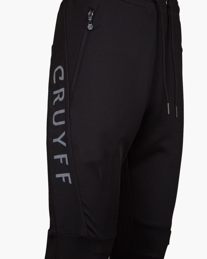 educación física Cruyff Pantalones de buceo lusso: 95 % poliéster/5 % spandex negro 42TR20791 hombres pantalones