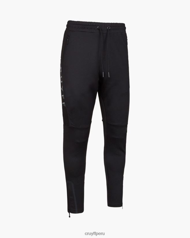 educación física Cruyff Pantalones de buceo lusso: 95 % poliéster/5 % spandex negro 42TR20791 hombres pantalones