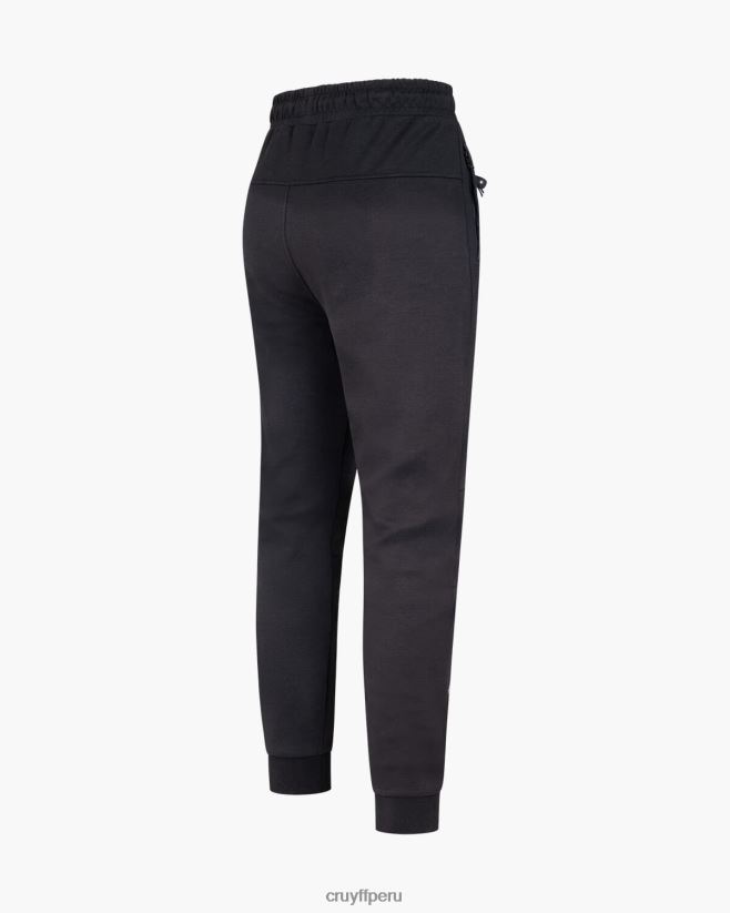 educación física Cruyff ayudante de carga negro 42TR2086 hombres pantalones