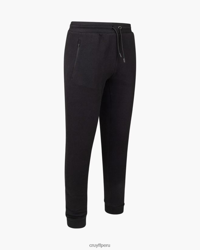 educación física Cruyff pantalón central negro 42TR20808 hombres pantalones
