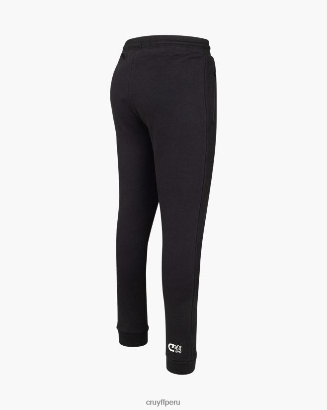 educación física Cruyff pantalón central negro 42TR20808 hombres pantalones