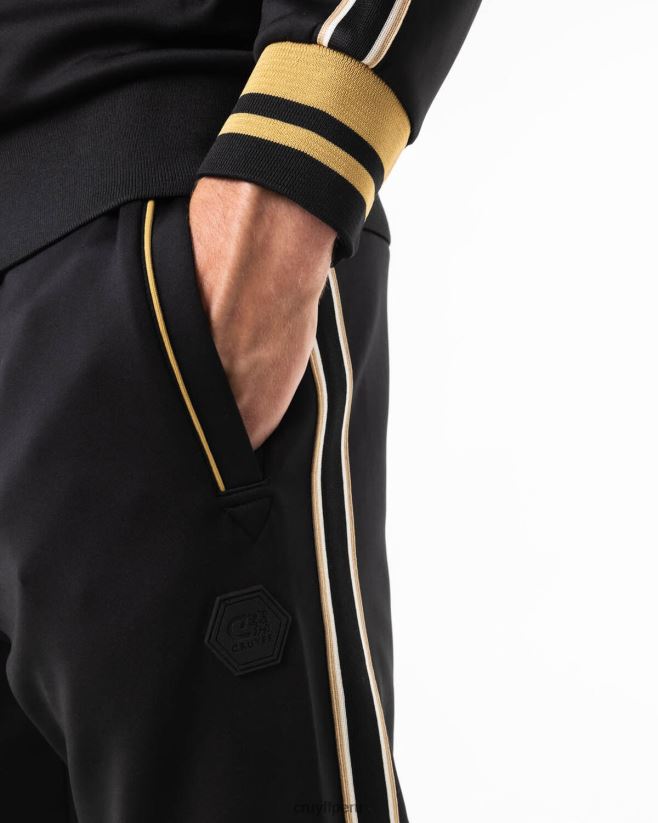 educación física Cruyff pantalón de buceo santino negro 42TR20559 hombres pantalones