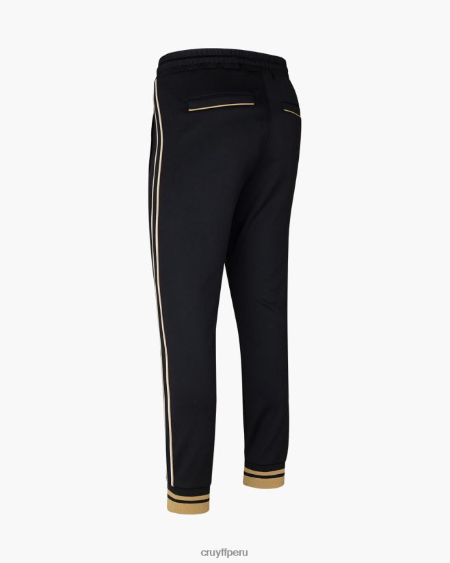 educación física Cruyff pantalón de buceo santino negro 42TR20559 hombres pantalones