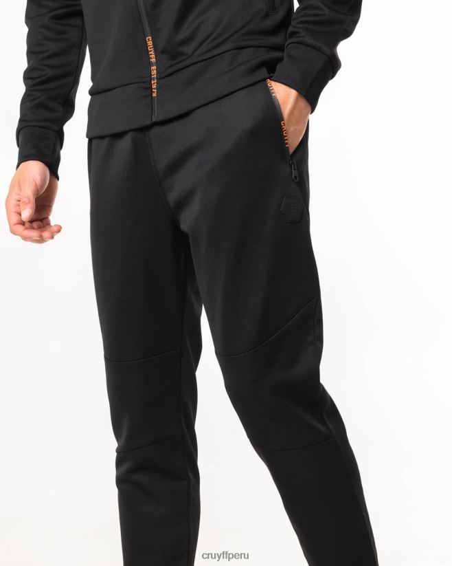 educación física Cruyff pantalón de chándal rafael negro 42TR20408 hombres pantalones