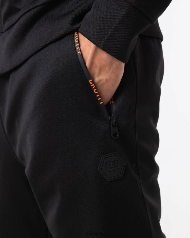 educación física Cruyff pantalón de chándal rafael negro 42TR20408 hombres pantalones