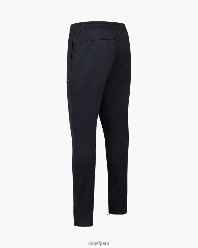 educación física Cruyff pantalón de chándal revolución negro 42TR20456 hombres pantalones