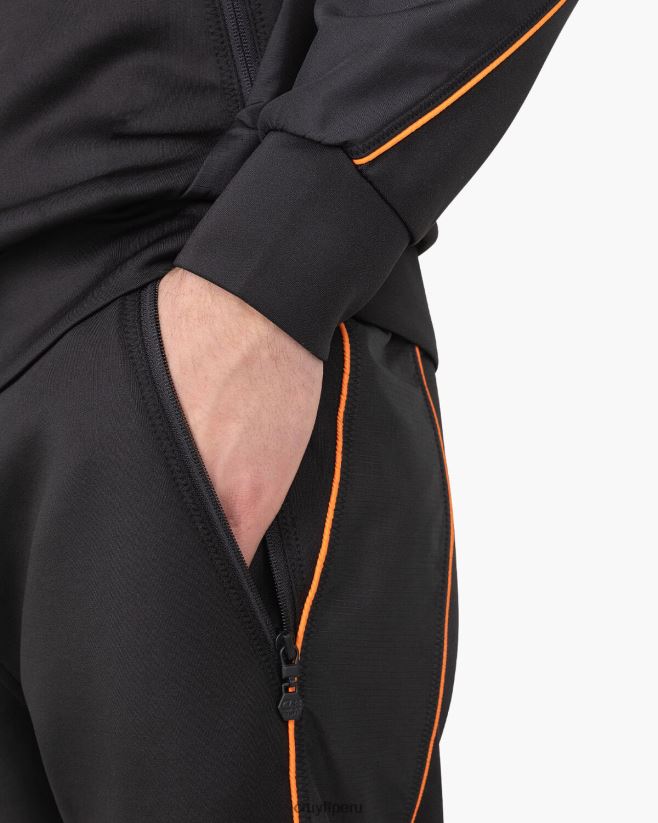 educación física Cruyff pantalón de chándal saul negro 42TR20758 hombres pantalones