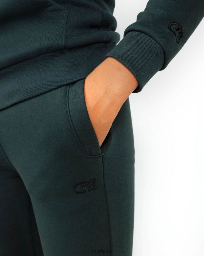 educación física Cruyff pantalón joaquim verde oscuro 42TR20533 hombres pantalones