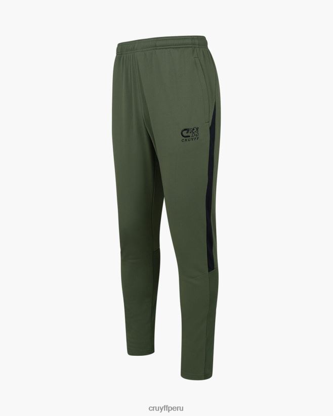 educación física Cruyff pantalón tecnológico verde/negro 42TR20636 hombres pantalones