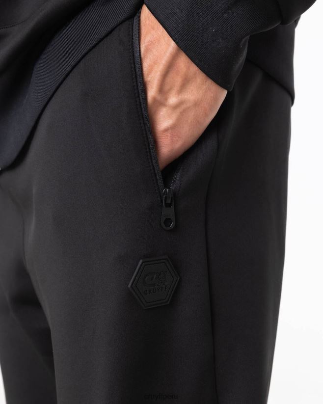 educación física Cruyff pantalon culebra negro 42TR20385 hombres pantalones
