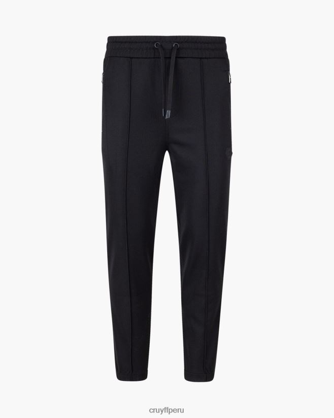 educación física Cruyff pantalon culebra negro 42TR20385 hombres pantalones