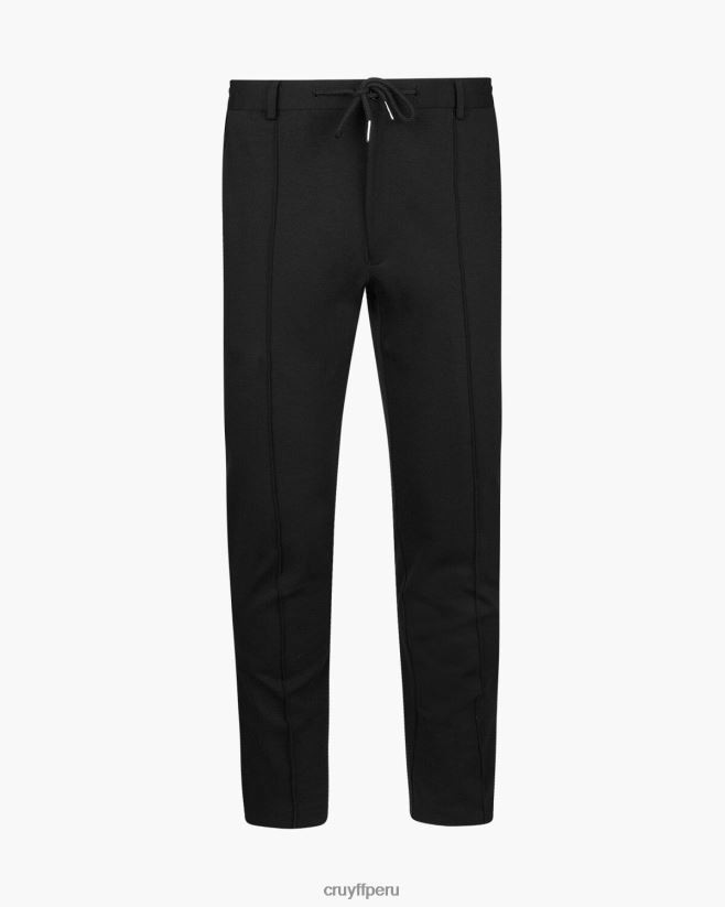 educación física Cruyff pantalon seguro negro 42TR20774 hombres pantalones