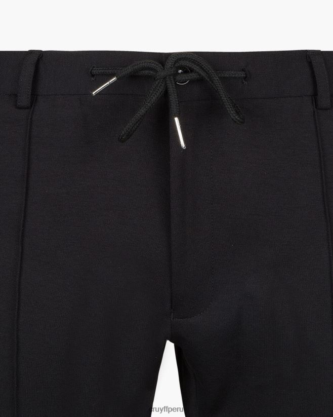 educación física Cruyff pantalon seguro negro 42TR20774 hombres pantalones