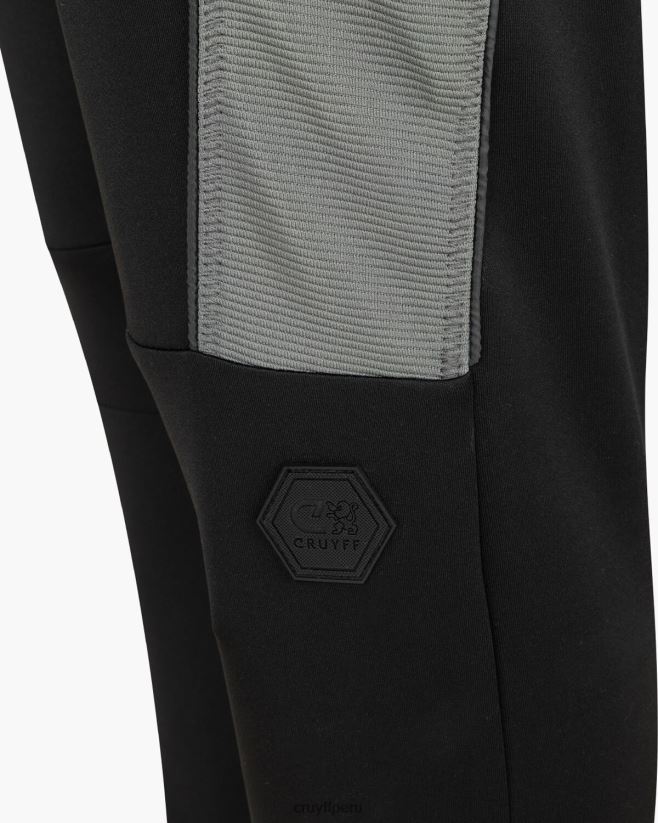 educación física Cruyff pantalones de chándal de neopreno zayne negro 42TR20162 hombres pantalones