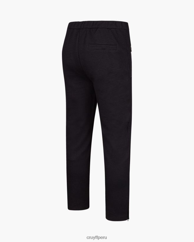 educación física Cruyff pantalones zamora negro 42TR20939 hombres pantalones