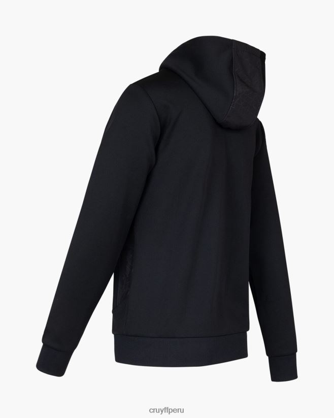 educación física Cruyff amare fz-parte superior negro 42TR20427 hombres sudadera