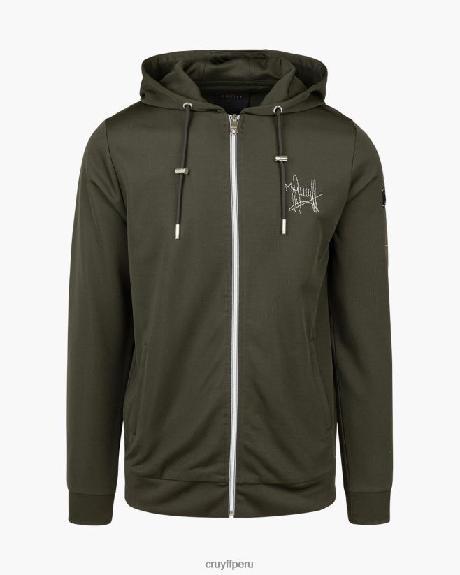 educación física Cruyff capucha paolo fz durazno 42TR2052 hombres sudadera