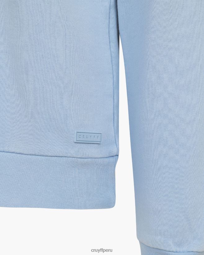 educación física Cruyff eduardo cuello redondo azul 42TR20660 hombres suéter