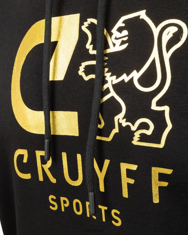 educación física Cruyff hacer sudadera con capucha oro 42TR20332 hombres sudadera