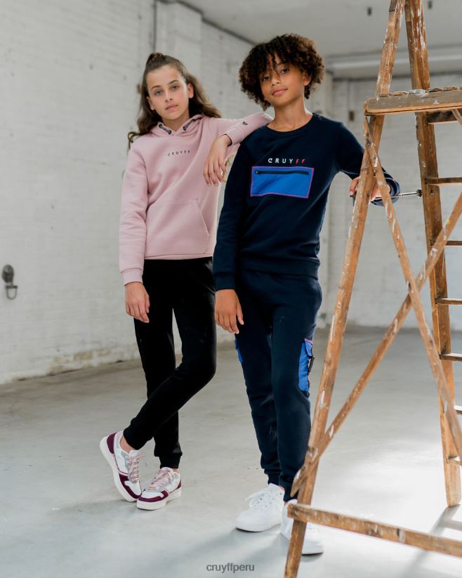 educación física Cruyff joaquim sudadera con capucha púrpura 42TR201150 hombres sudadera