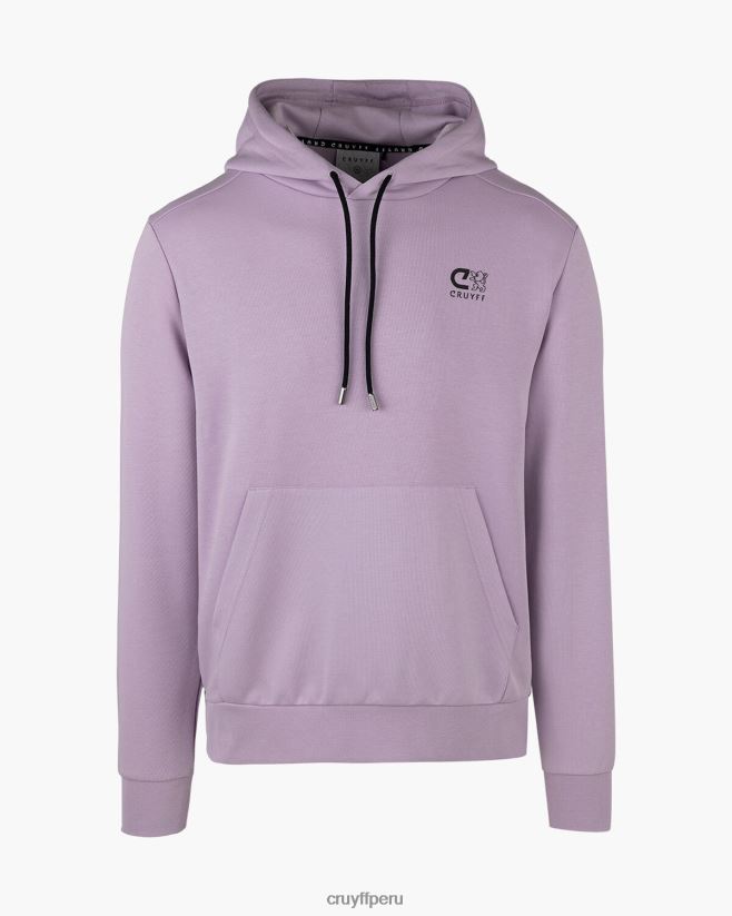 educación física Cruyff joaquim sudadera con capucha púrpura 42TR20752 hombres sudadera
