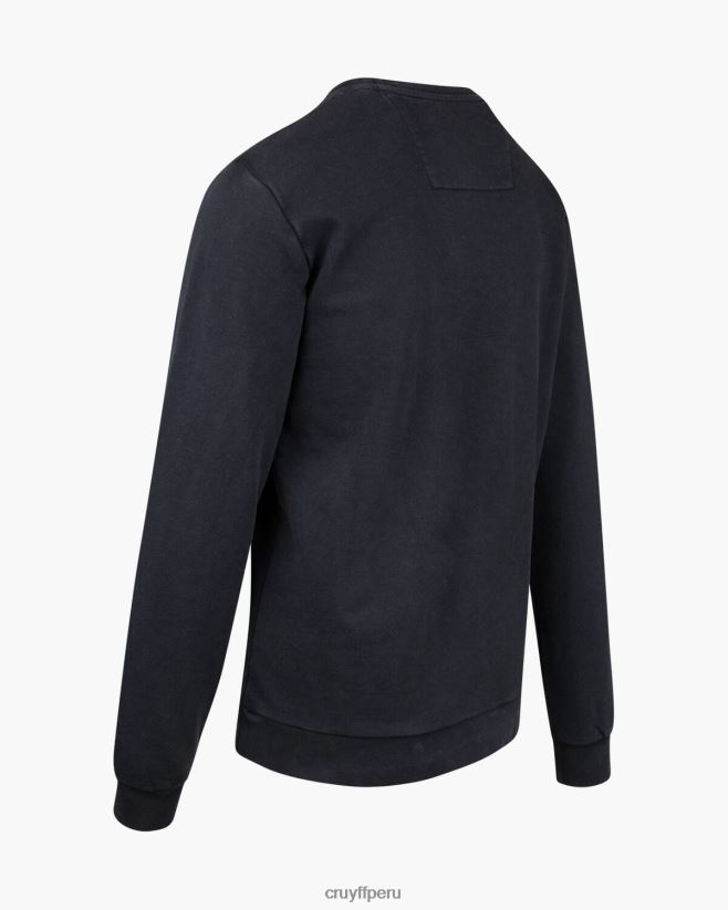 educación física Cruyff suéter ricardo negro 42TR20937 hombres suéter