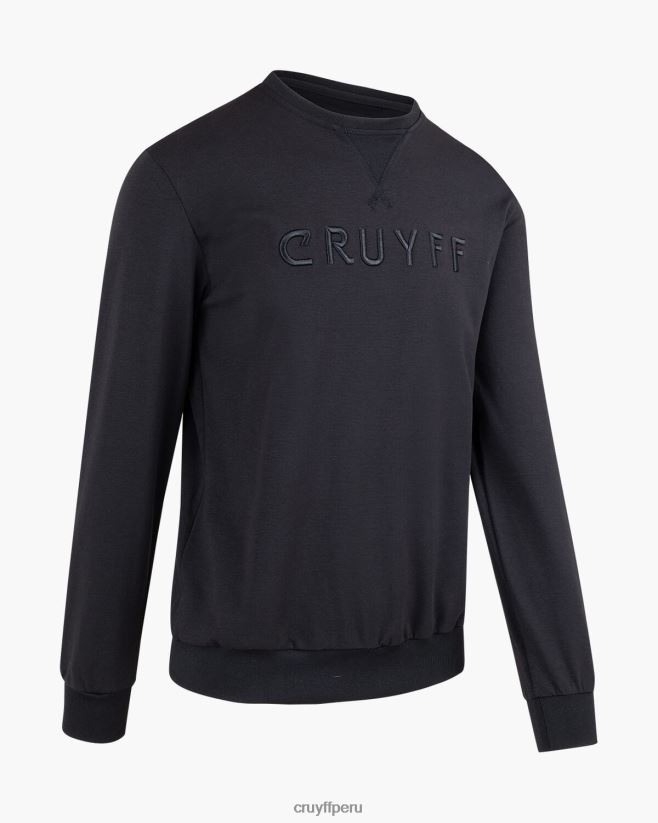 educación física Cruyff suéter toretta negro 42TR20522 hombres suéter