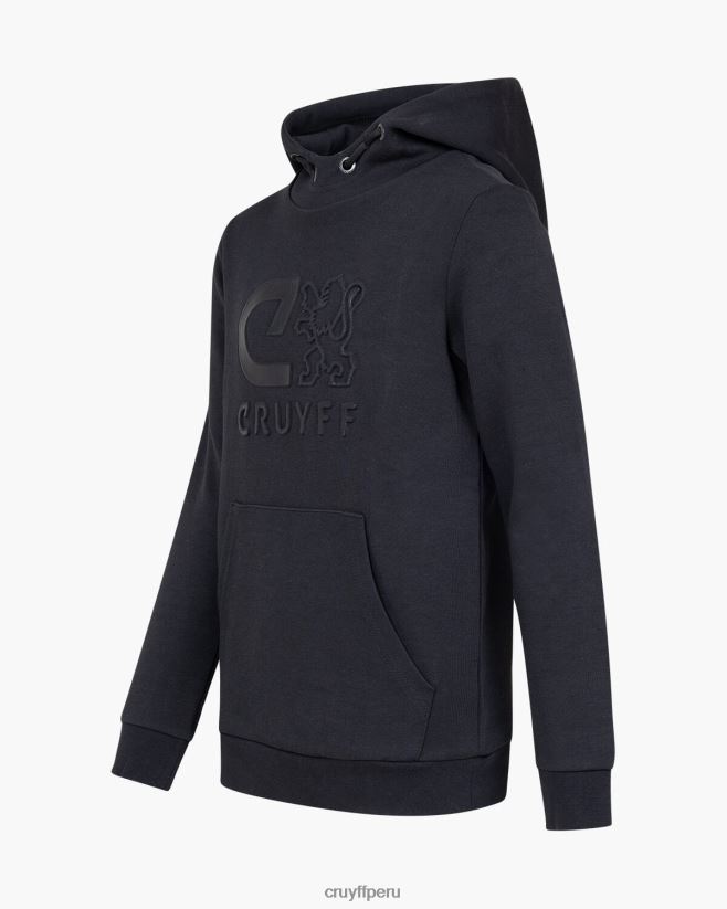 educación física Cruyff sudadera con capucha negro 42TR201164 hombres sudadera