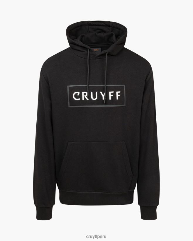 educación física Cruyff sudadera con capucha negro 42TR20195 hombres sudadera