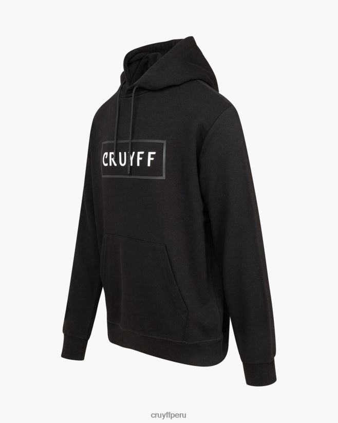 educación física Cruyff sudadera con capucha negro 42TR20195 hombres sudadera