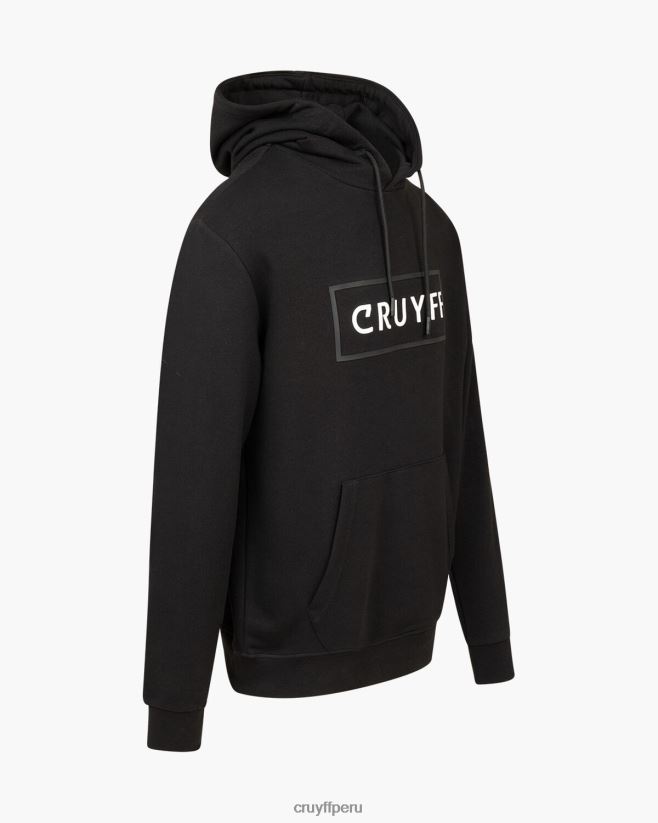 educación física Cruyff sudadera con capucha negro 42TR20195 hombres sudadera