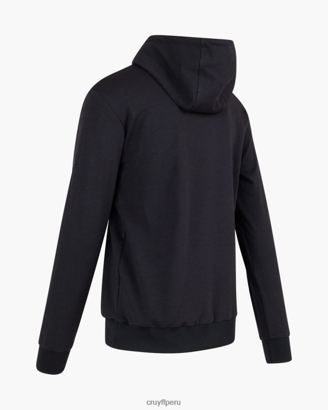 educación física Cruyff sudadera con capucha negro 42TR20580 hombres sudadera