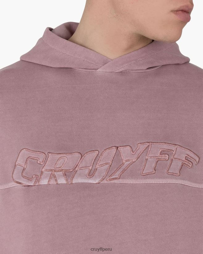 educación física Cruyff sudadera con capucha raoul rosa 42TR20677 hombres sudadera