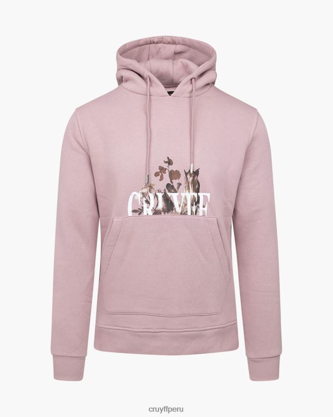 educación física Cruyff sudadera con capucha rosa 42TR20657 hombres sudadera