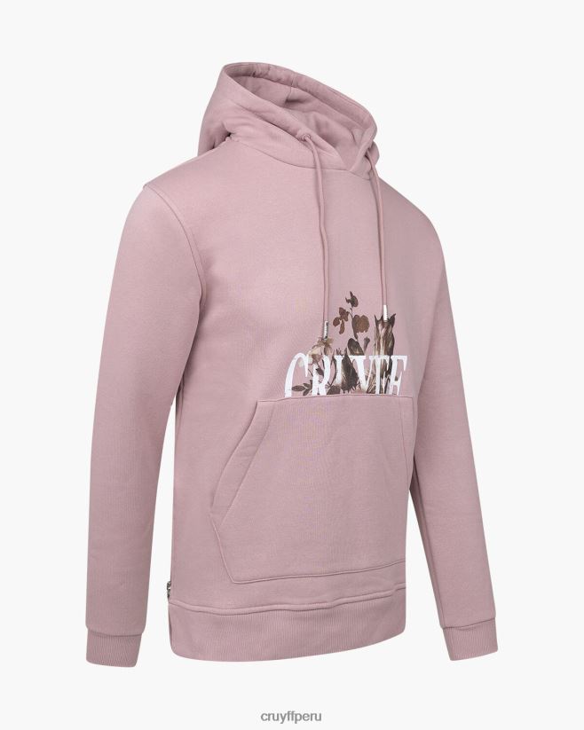 educación física Cruyff sudadera con capucha rosa 42TR20657 hombres sudadera
