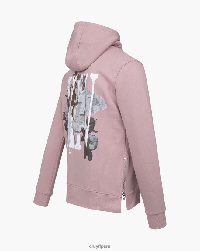 educación física Cruyff sudadera con capucha rosa 42TR20657 hombres sudadera