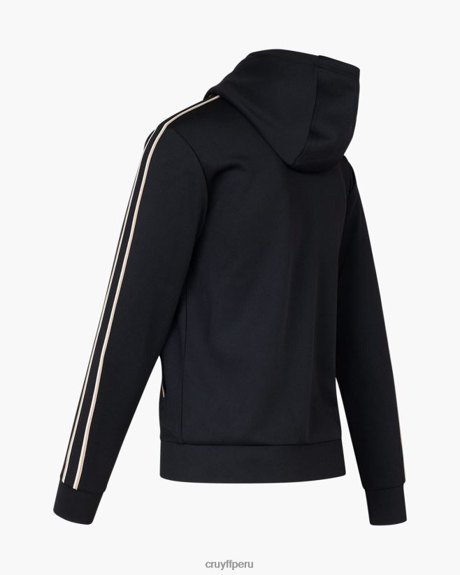 educación física Cruyff zip de buceo santino negro 42TR20459 hombres sudadera