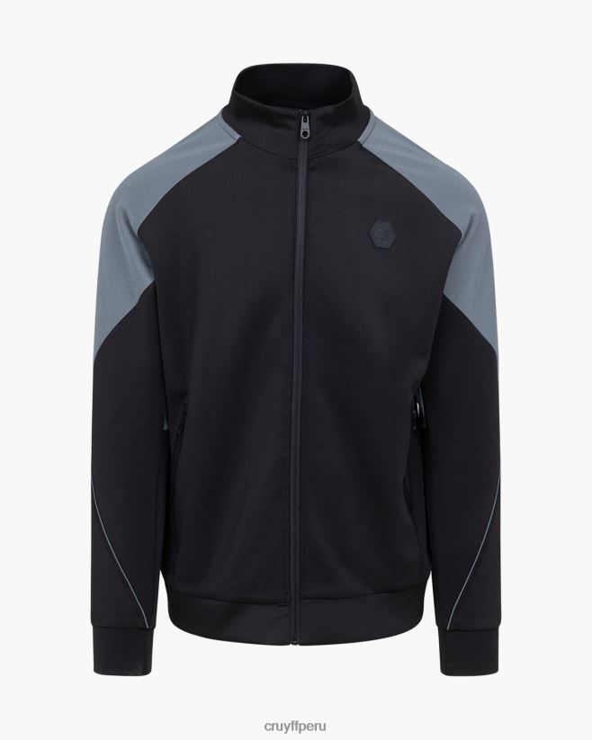 educación física Cruyff chándal de buceo zayne azul negro 42TR20151 hombres trajes