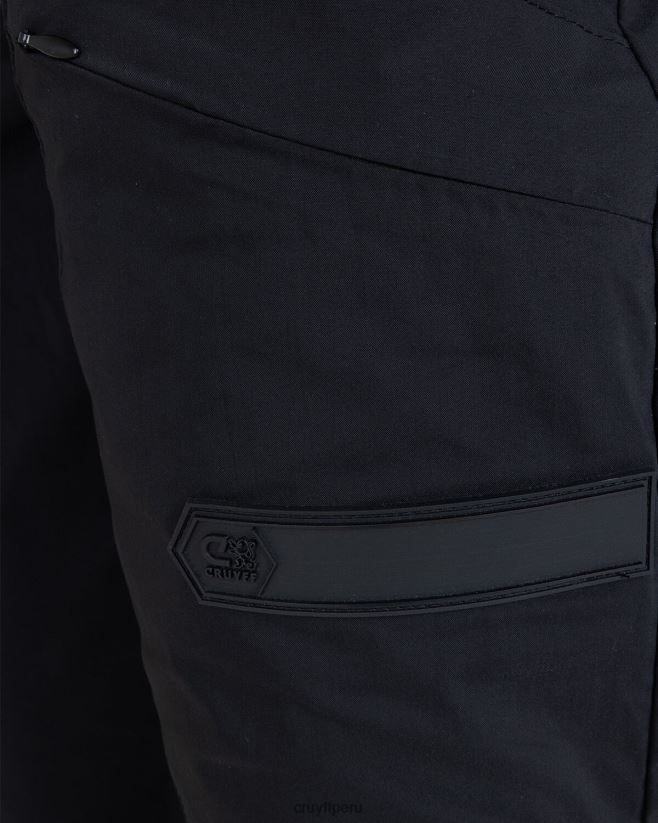 educación física Cruyff chándal de scott negro 42TR20277 hombres trajes