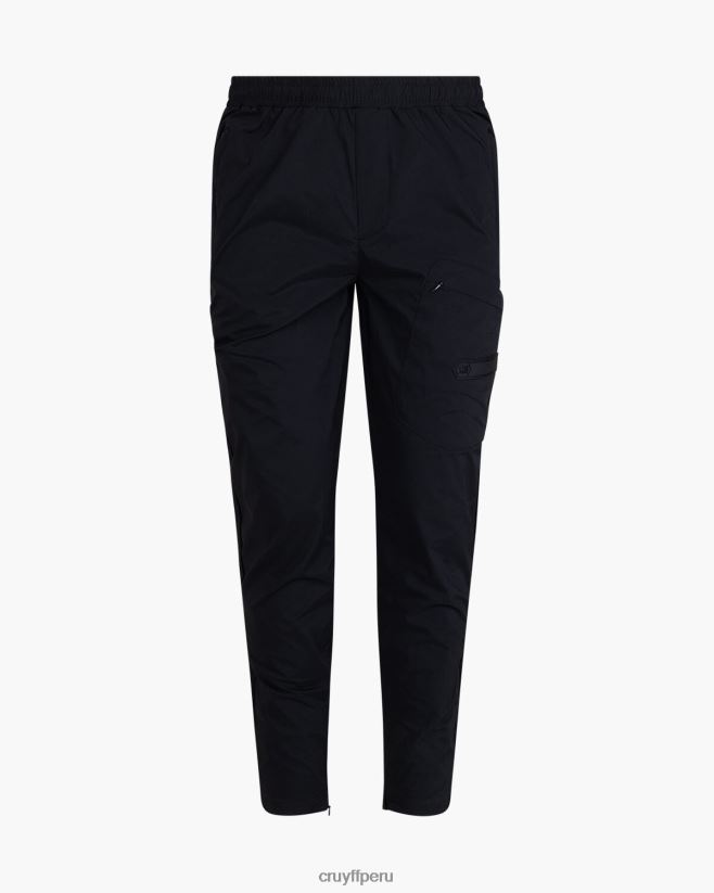 educación física Cruyff chándal de scott negro 42TR20277 hombres trajes