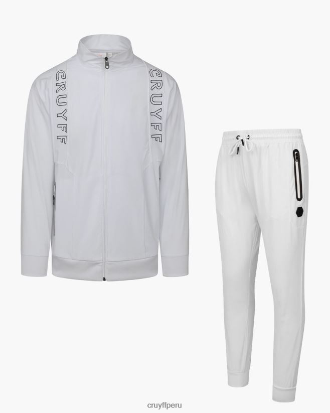 educación física Cruyff chándal dex blanco 42TR20155 hombres trajes