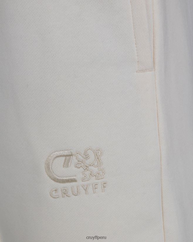 educación física Cruyff chándal milo ss blanco 42TR20150 hombres trajes