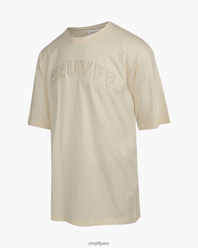 educación física Cruyff chándal milo ss blanco 42TR20150 hombres trajes